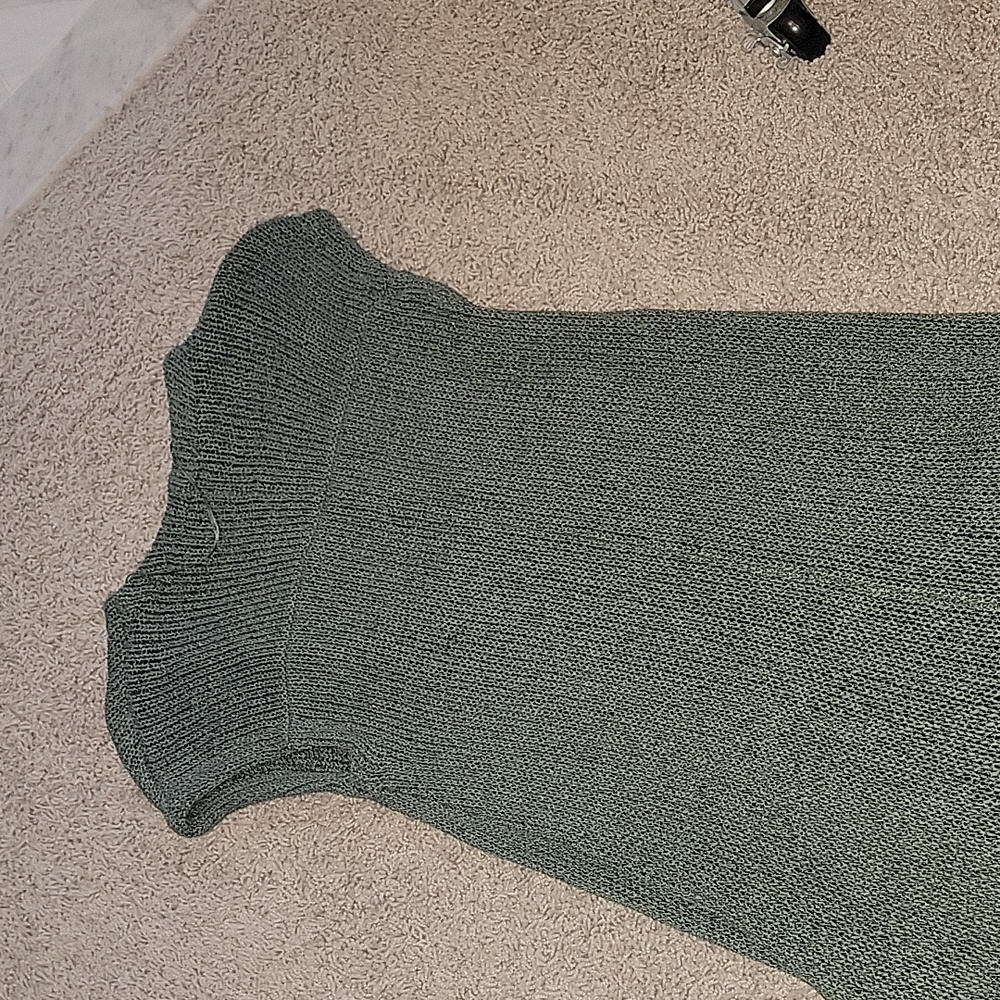 Zara knit cap sleeve dress